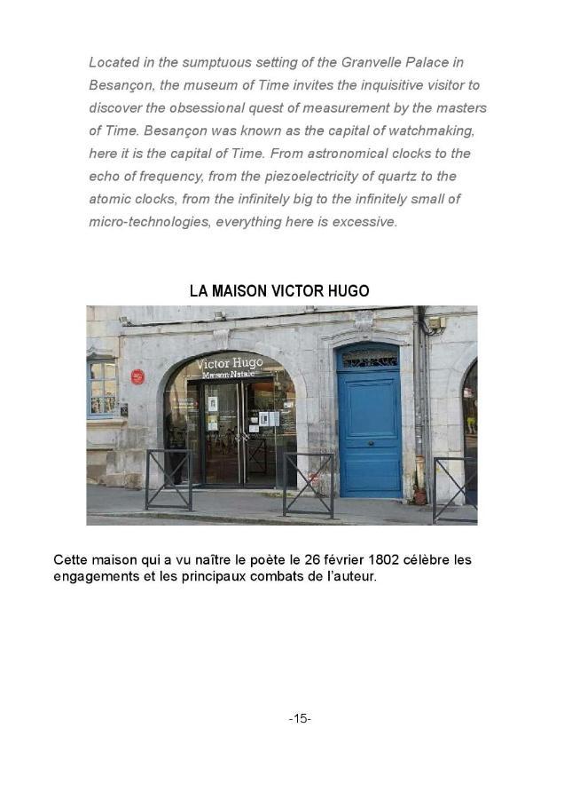 Le Coquet Chez Maguy Maison De Ville Avec Jardin Besancon Exterior photo